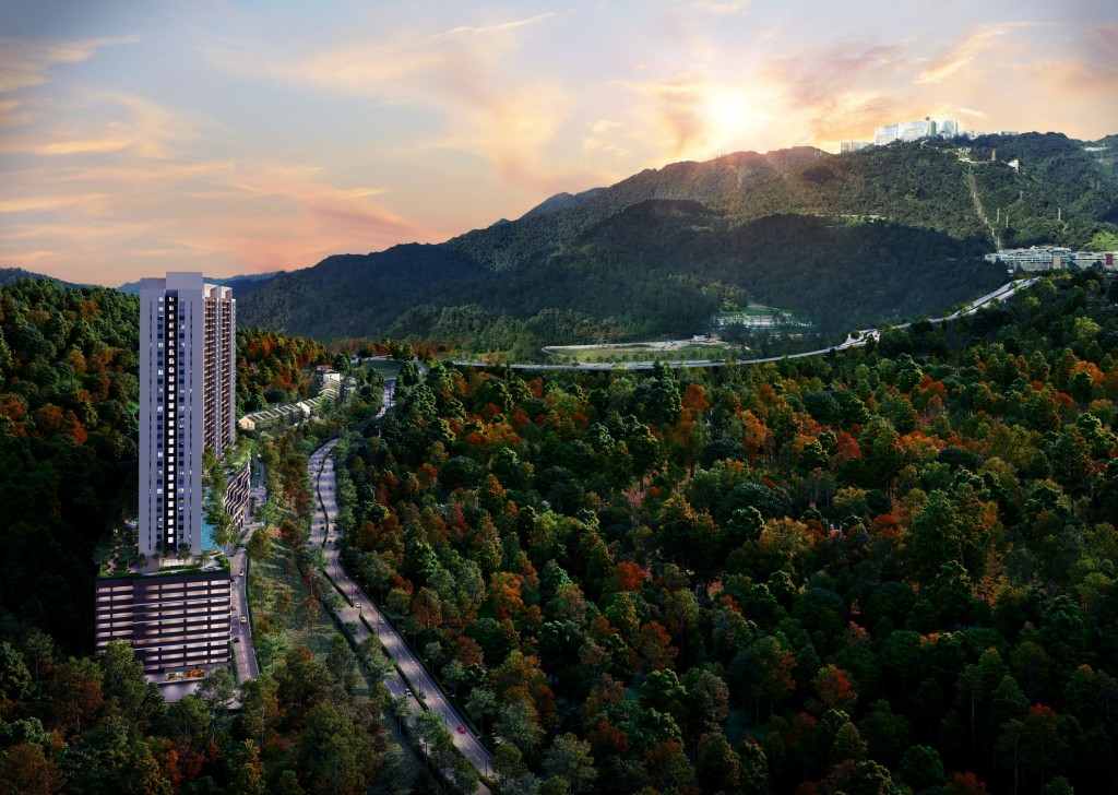  Overlooking Resorts World Genting with stunning highland view.
