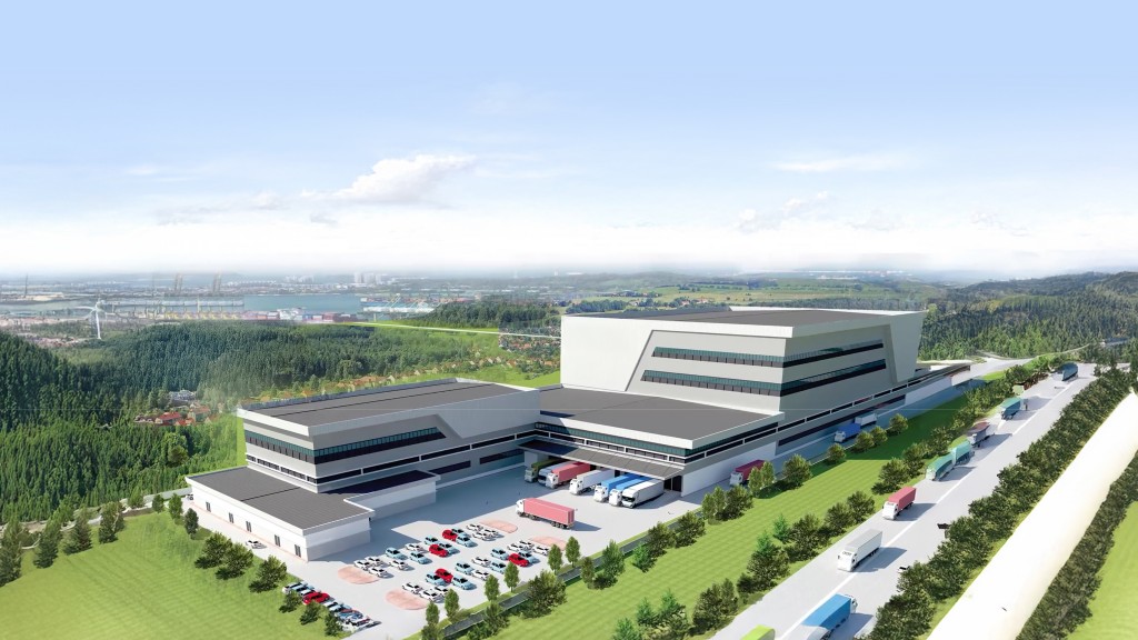 An artist’s impression of PTT Semicon Logistics Hub.