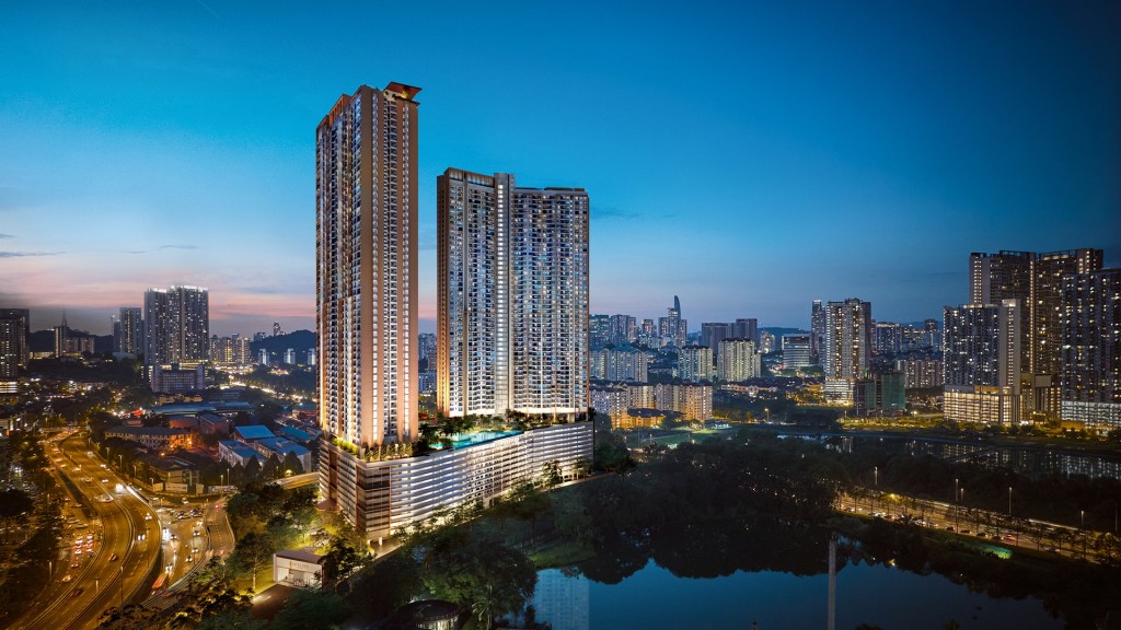 An impression of the Skyline Kuchai which is adjacent to the Kuchai MRT Station and next to the upcoming KLX mixed-use development.