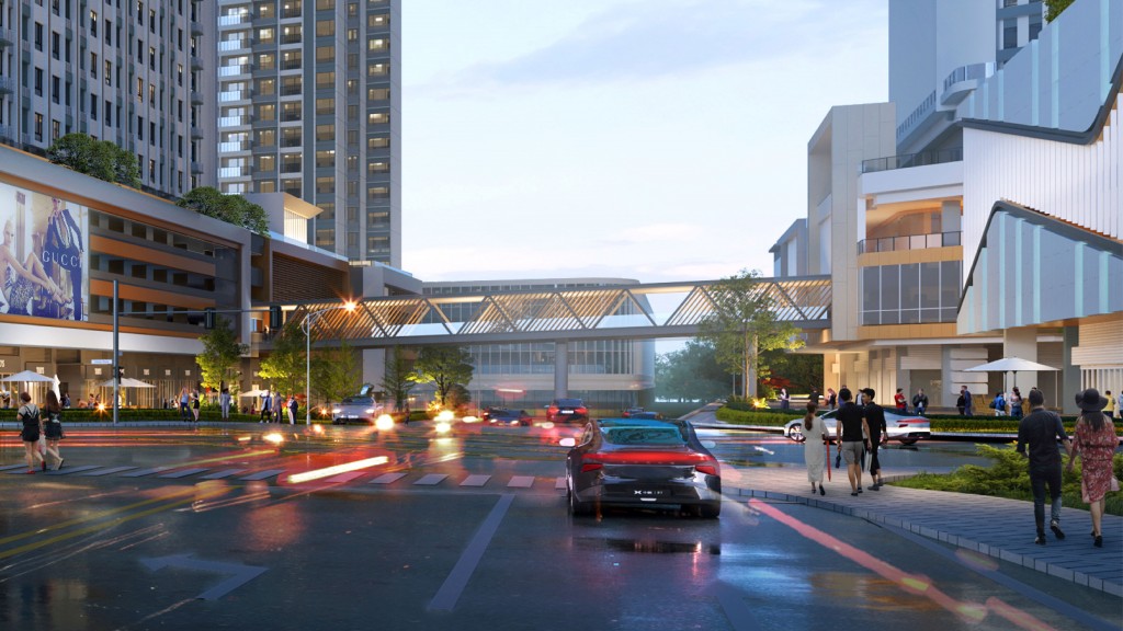 Phase Three will have a dedicated link bridge connected to R&F Mall.